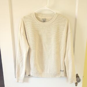 Bench Women's Cream Crew Neck Sweater